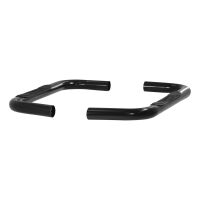 3\" Round Black Steel Side Bars, Select Mazda B-Series, Ford Ranger