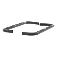 3\" Round Black Steel Side Bars, Select Ford Explorer
