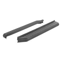 AeroTread 5\" x 76\" Black Stainless Running Boards (No Brackets)