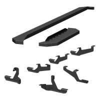 RidgeStep 6-1/2\" x 96\", 36\" Black Steel Running Boards, Select Ram ProMaster