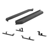 AeroTread 5\" x 67\" Black Stainless Running Boards, Select Honda CR-V