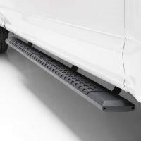 AdvantEDGE 5-1/2\" x 75\" Black Aluminum Side Bars, Select Toyota Tacoma
