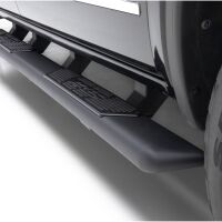 AscentStep 5-1/2\" x 75\" Black Steel Running Boards, Select Ram 1500