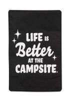 Life is Better at the Campsite RV Door Window Light Blocking Shade