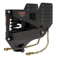 Helux Coil-Spring Gooseneck Pin Box, 2,700 lbs. Pin Weight, 20,000 lbs. Capacity