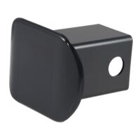 2\" Black Plastic Hitch Tube Cover (Packaged)