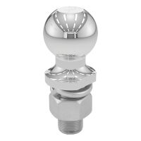 2\" Trailer Ball (1\" x 2-1/8\" Shank, 7,500 lbs., Chrome)