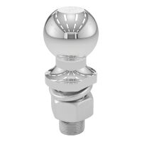 2\" Trailer Ball (1\" x 2-1/8\" Shank, 6,000 lbs., Chrome, Packaged)