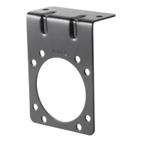 Connector Mounting Bracket for 7-Way RV Blade (Black)