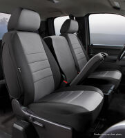 NP90 Series - Neoprene Custom Fit Front Seat Cover- Black/Gray Center Panel