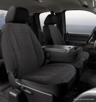 TR40 Series - Wrangler Saddleblanket Custom Fit Front Seat Cover - Solid Black