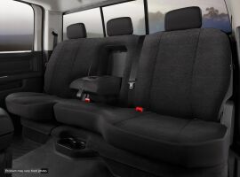 TR40 Series - Wrangler Saddleblanket Custom Fit Rear Seat Cover - Solid Black