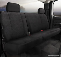 TR40 Series - Wrangler Saddleblanket Custom Fit Rear Seat Cover - Solid Black