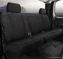 TR40 Series - Wrangler Saddleblanket Custom Fit Rear Seat Cover - Solid Black