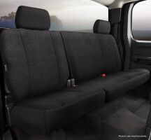 TR40 Series - Wrangler Saddleblanket Custom Fit Rear Seat Cover - Solid Black