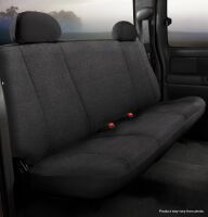 TR40 Series - Wrangler Saddleblanket Custom Fit Rear Seat Cover - Solid Black