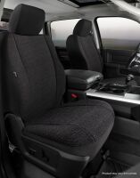 TR40 Series - Wrangler Saddleblanket Custom Fit Front Seat Cover - Solid Black