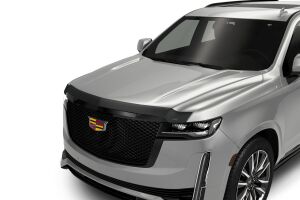 Aeroskin Hood Protector; Matte Black Low Profile