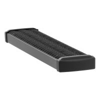 Grip Step 7\" x 36\" Black Aluminum Running Board (No Brackets)