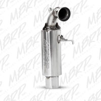 Race Muffler. Slip-on Design. Packed Muffler.