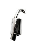 Trail Muffler. Slip-on Design. Packed Muffler.