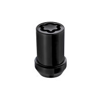 Tuner Style Cone Seat Wheel Locks-Black