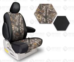 01-10 FORD SUPERDUTY FRONT SEAT COVER, REAL TREE SPORT EXTRA GREY
