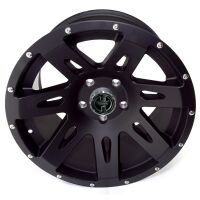 XHD Wheel, 17x9, Black Satin, Center Cap; 07-21 Jeep Wrangler/Gladiator