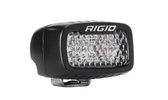 SR-M Series PRO, Flood Diffused, Surface Mount, Black Housing, Single