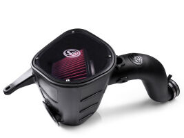 Cold Air Intake For 13-18 Dodge Ram 2500 3500 L6-6.7L Cummins Cotton Cleanable Red