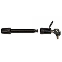PREMIUM 5/8\" DIA. KEY RECEIVER LOCK, FITS CLASS V HITCHES 3-1/2 SPAN, BLACK EPOXY POWDER COAT