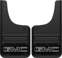 GATORBACK GMC MUD FLAPS - BLACK/WRAP, FRONT