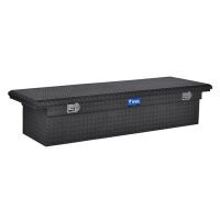 Matte Black Aluminum 72\" Truck Tool Box with Low Profile (LTL Shipping Only)