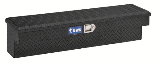 Gloss Black Aluminum 48\" Truck Side Tool Box (LTL Shipping Only)