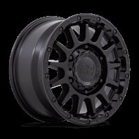 BR003 16X8 5X130 M-BLK 38MMBLACK RHINO SEQUOIA MATTE BLACK