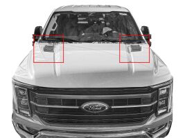 Low Profile Aerodynamic Hood Protector