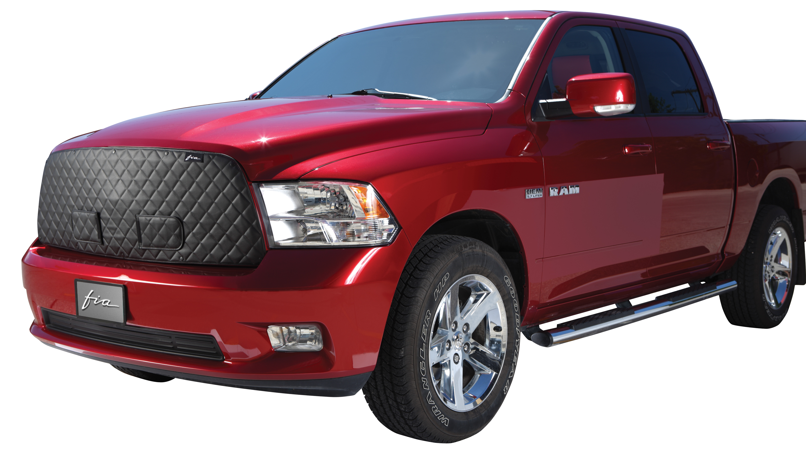 Fia WF920-5 Custom Fit Winter Front & Bug Screen For Trucks - Stick-A-Stud No-Drill Installation, Heavy Duty Vinyl & Mesh